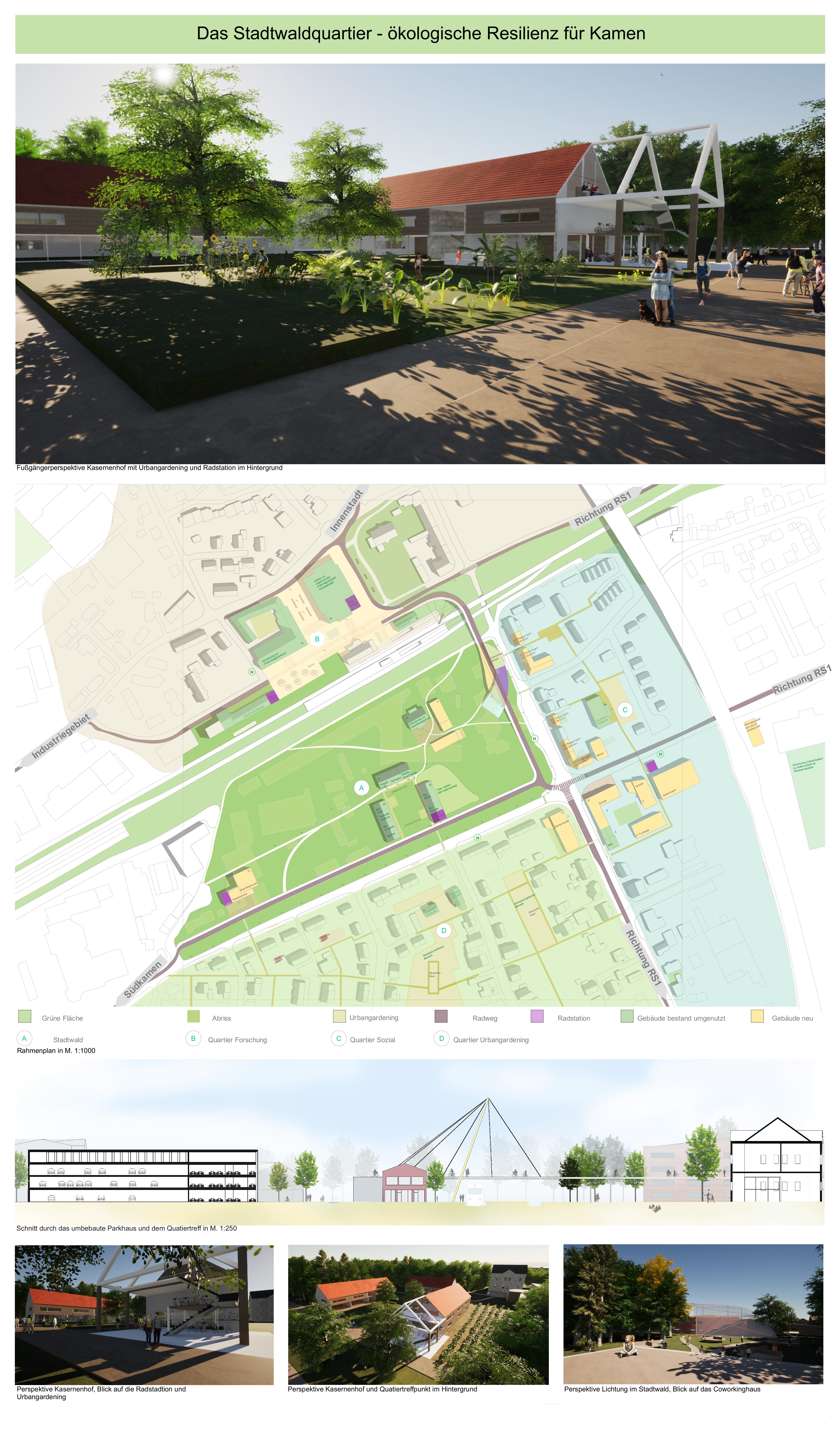 Entwurf Stadtwaldquartier Kamen2